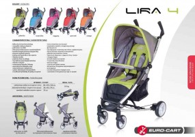 wózek spacerowy LIRA4 firmy Euro Cart