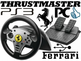  KIEROWNICA FERRARI THRUSTMASTER for PS3 and PC KIEROWNICA FERRARI THRUSTMASTER for PS3 and PC