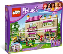  3315 DOM OLIVII KLOCKI LEGO FRIENDS 3315