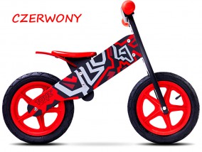  Drewniany rowerek biegowy Zap Toyz