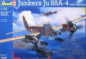  Model do sklejania samolot Junkers JU88A-4 03988